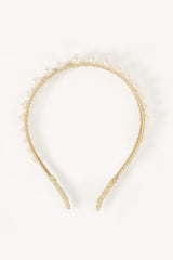 Baylee Headband - Pearl
