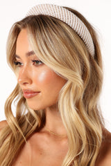 Carey Headband - Pearl