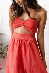 Boat Dress - Spice