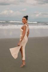 Shamine Midi Dress - Sand