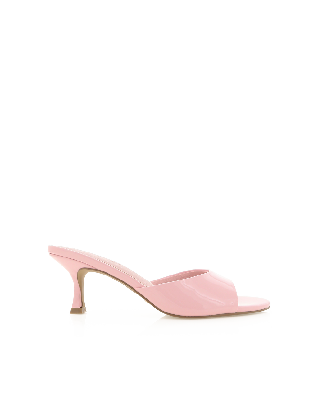 Addy Heels - Ice Pink Patent