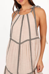 Volina Maxi Dress - Light Taupe