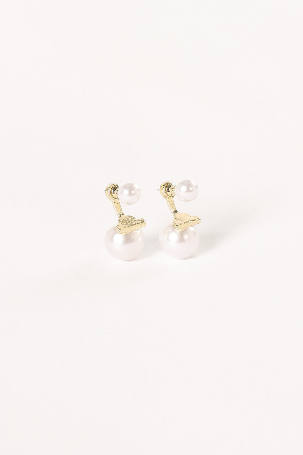 Astrid Pear Earrings - Gold