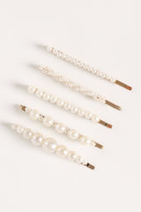 Joelle Hair Pins - Pearl