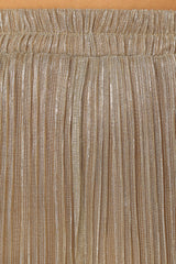 Walker Plisse Pants - Silver