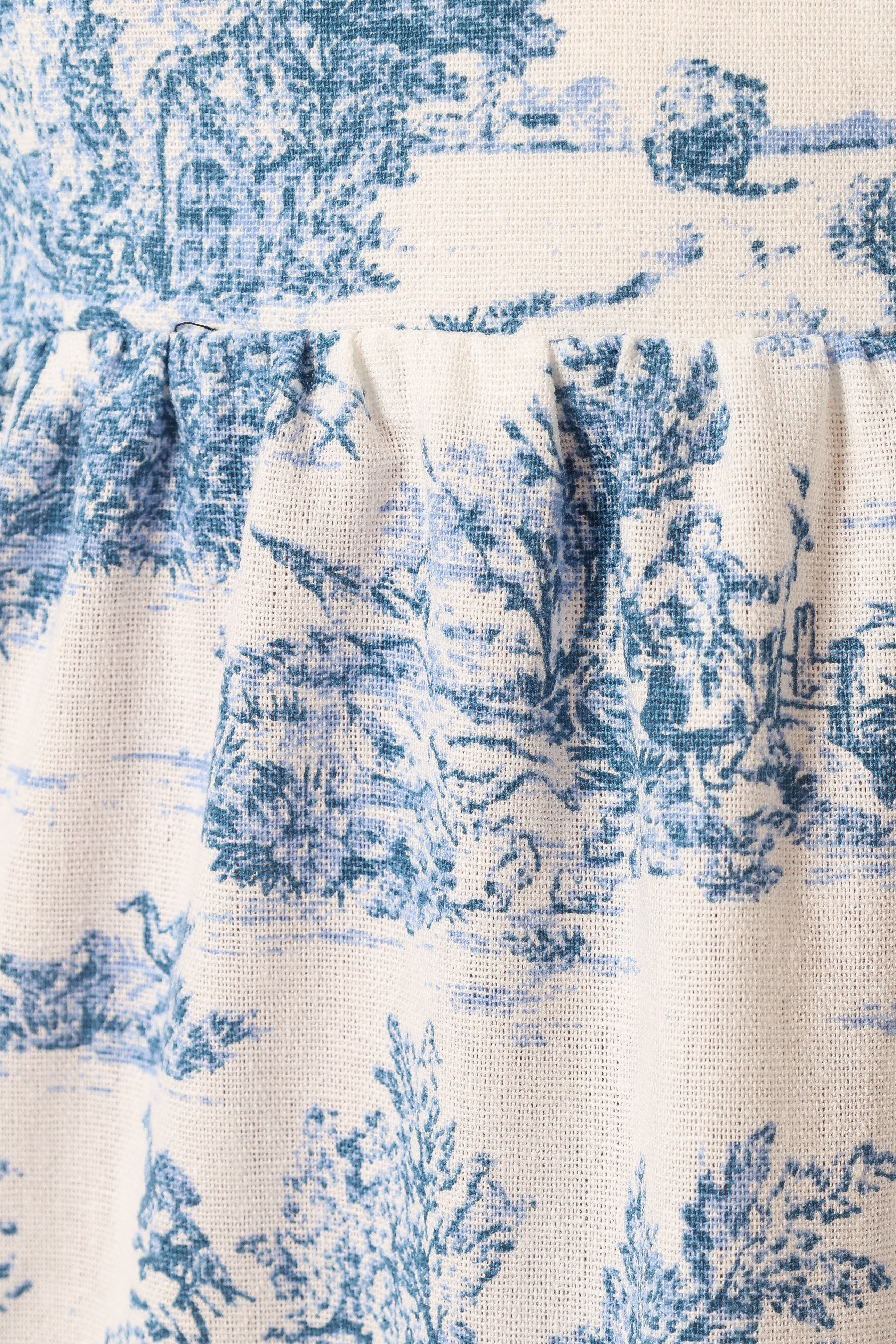 Cherie Bow Front Midi Dress - Blue