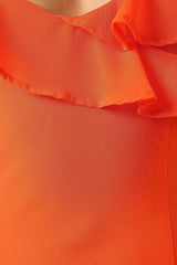 Dalia Maxi Dress - Tangerine