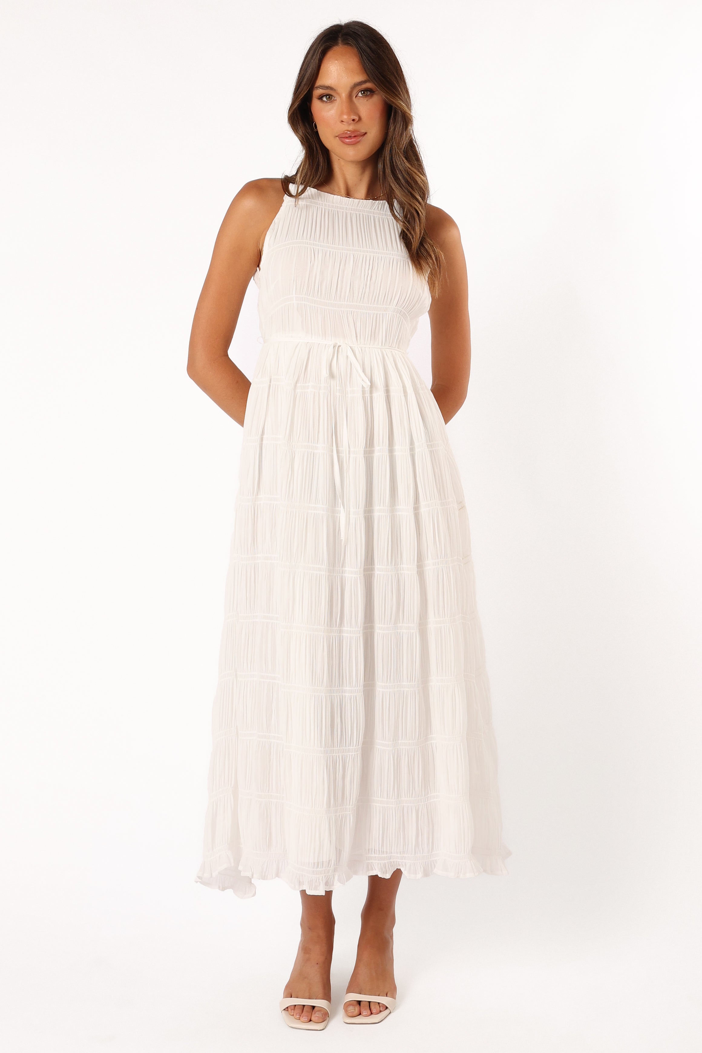 Ema Maxi Dress - White