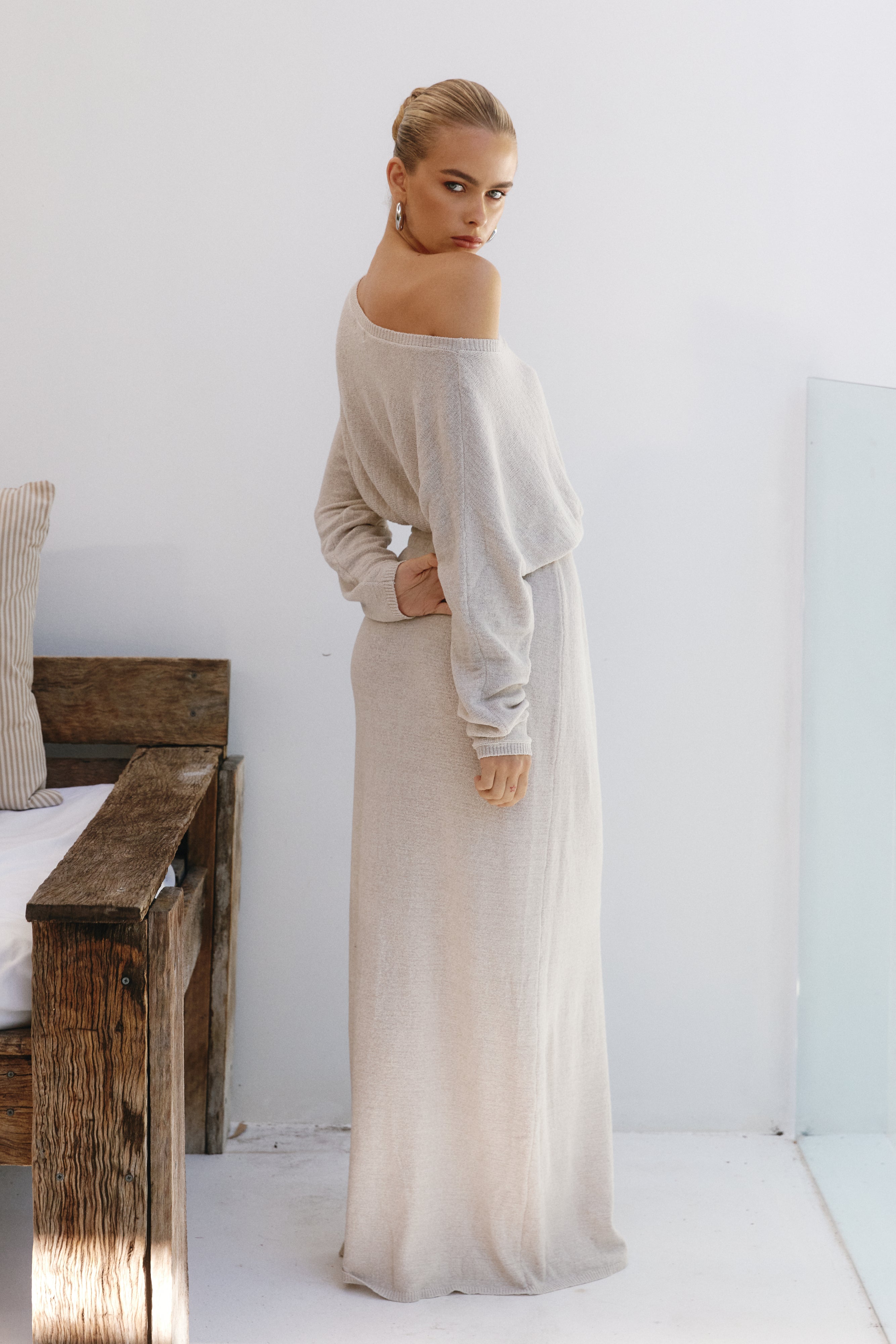 Florida Maxi Dress - Sand