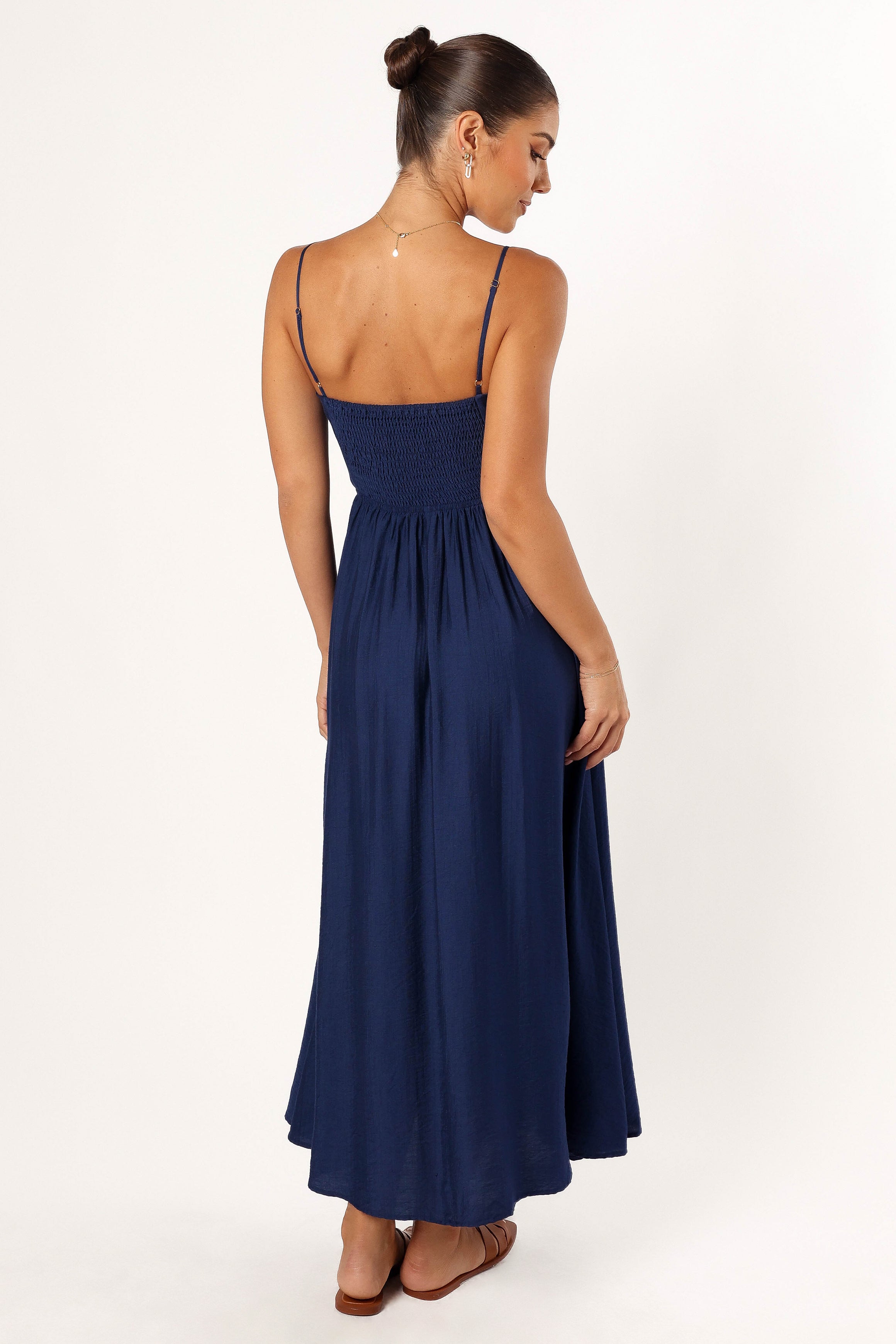 Kelani Luxi Midi Dress - Navy