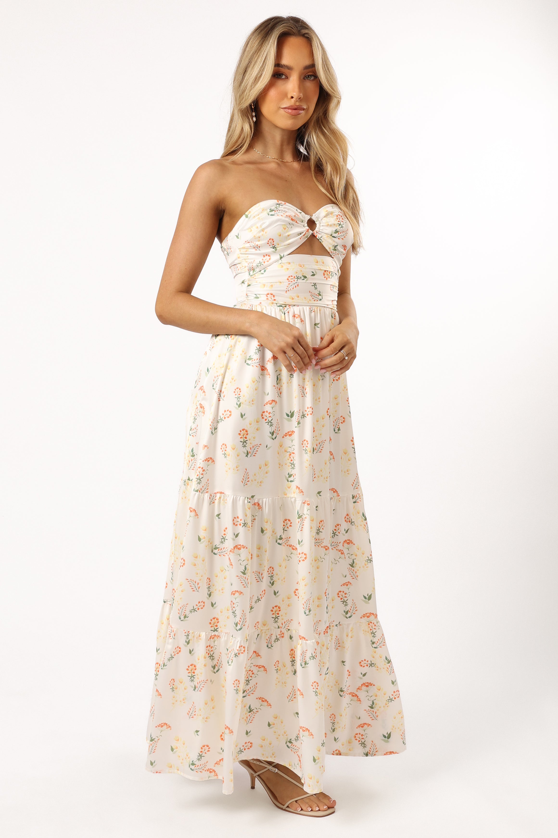 Sarai Dress - Yellow Floral