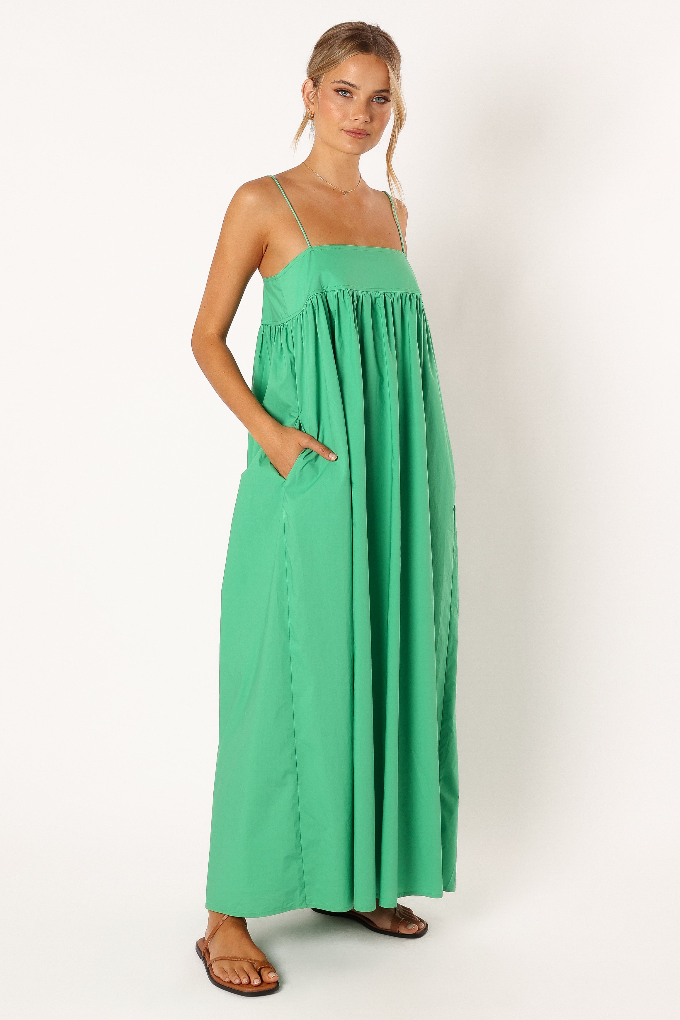 Serina Maxi Dress - Green