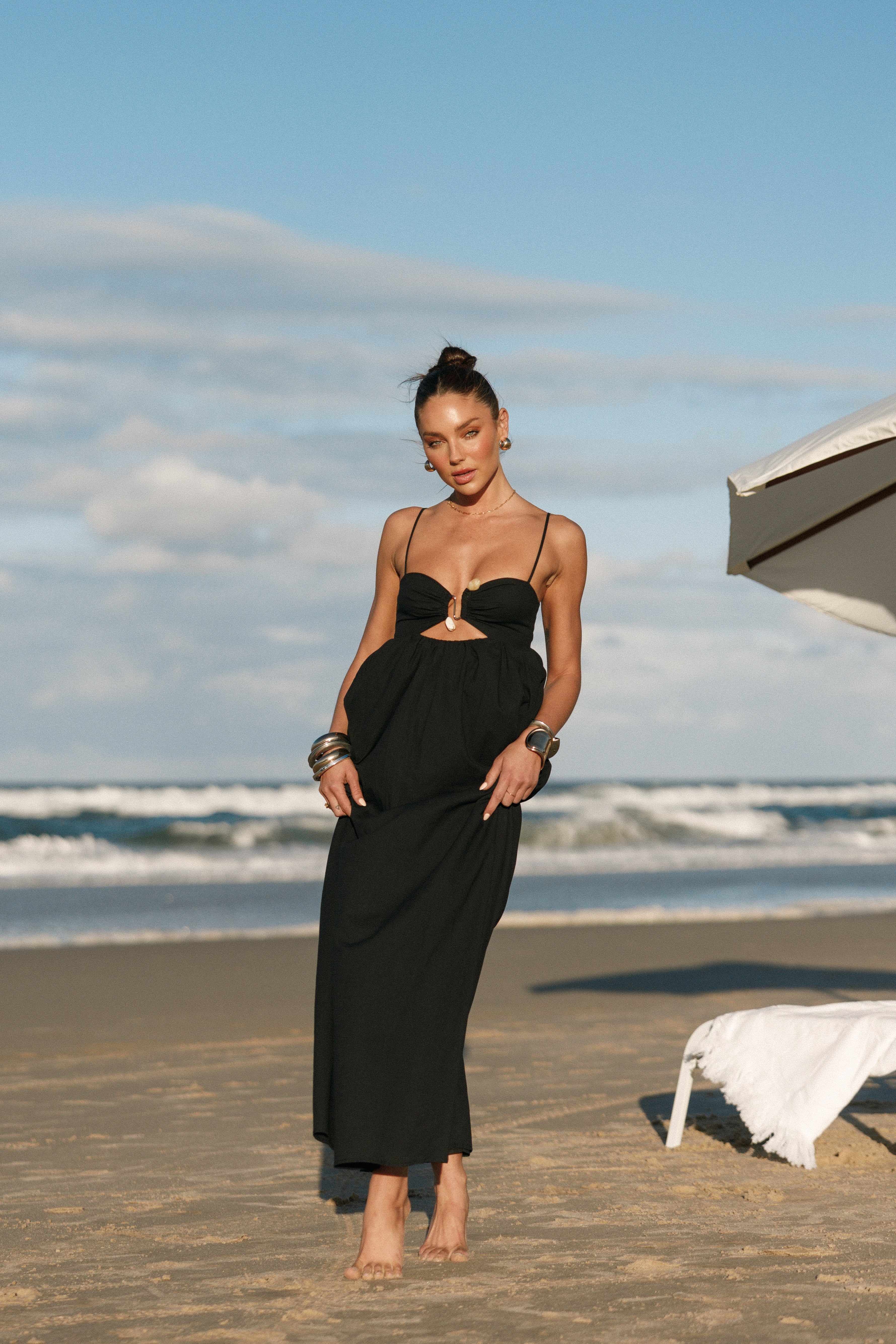 Tanala Maxi Dress - Black