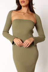 Vita Maxi Dress - Khaki