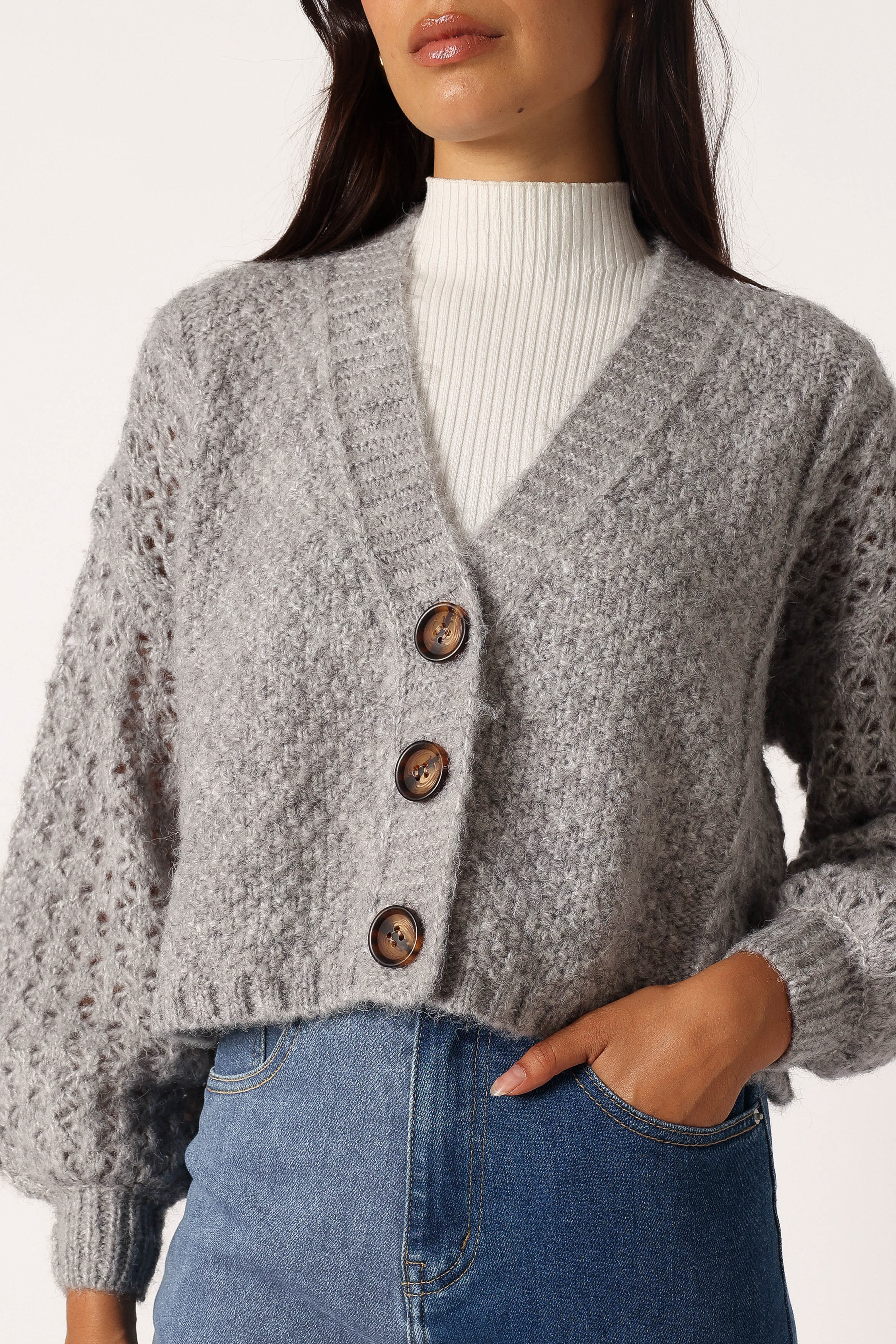 Blakey Cardigan - Grey
