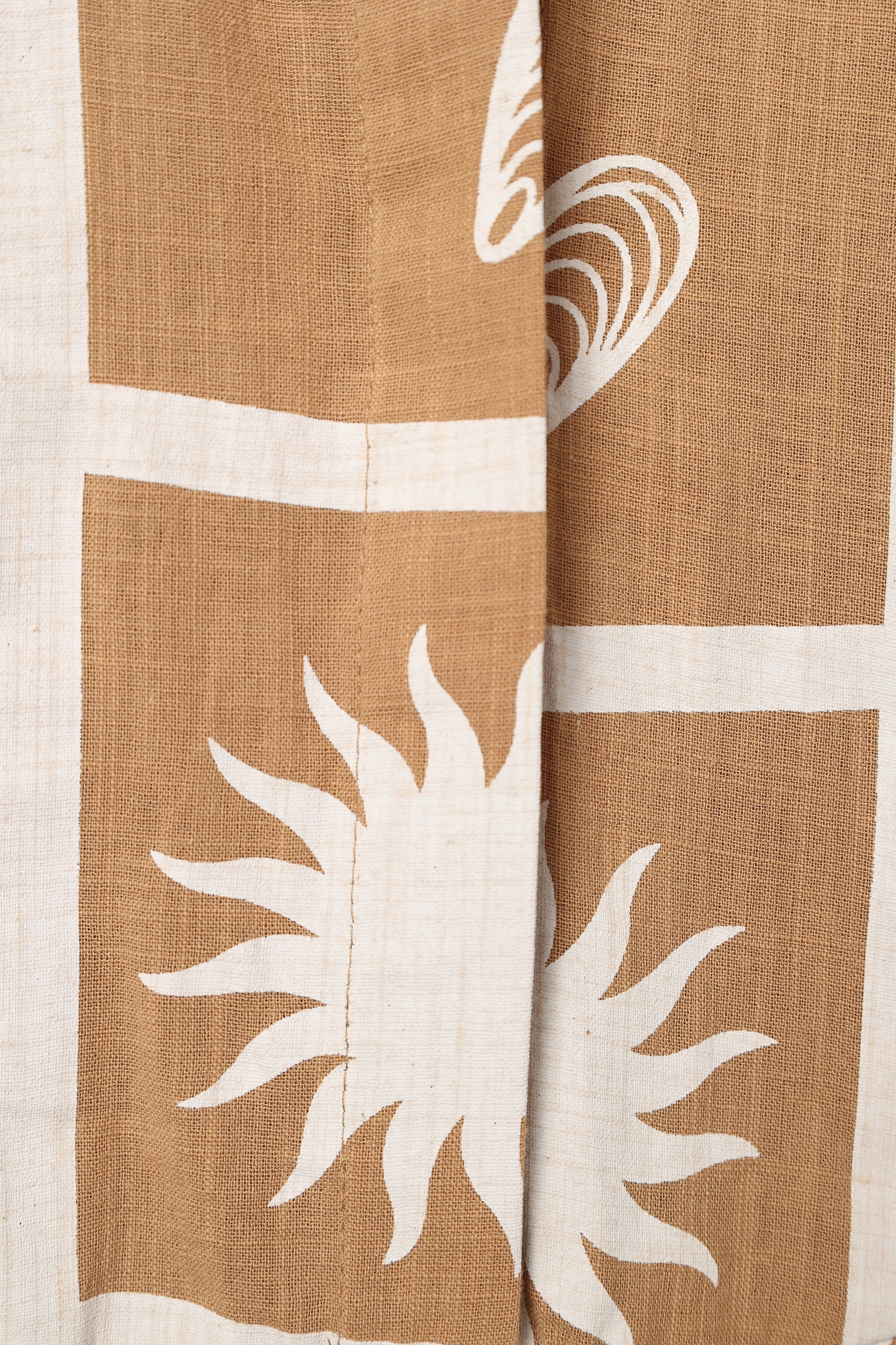 Sebastian Romper - Tan Soleil Print