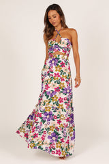 Kari Halter Top Set - Floral
