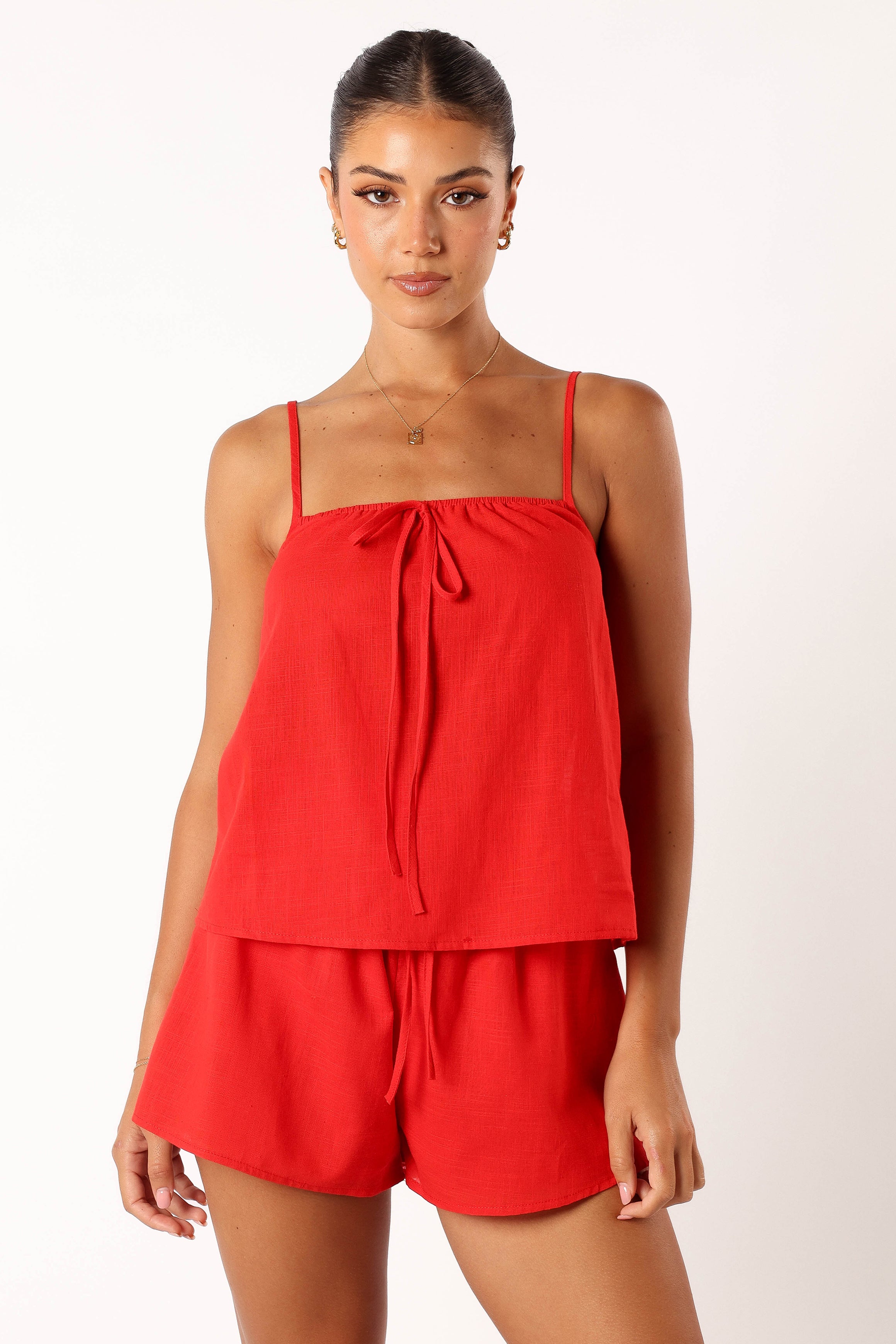 Robinson Short Set - Red